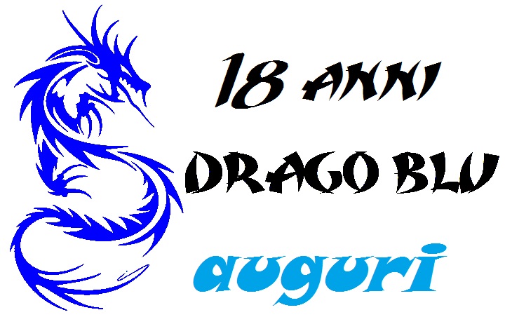 18 anni drago blu auguri